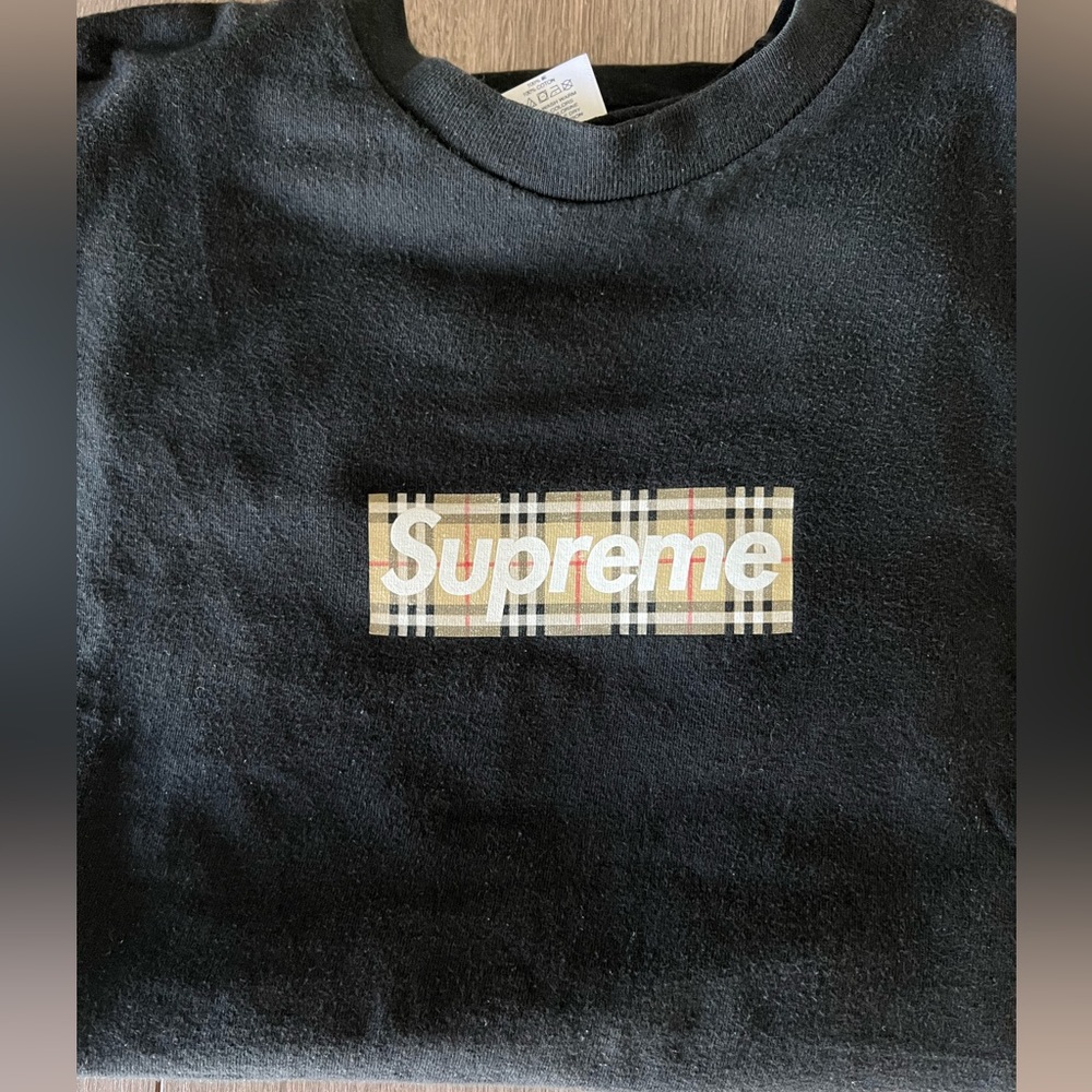 Supreme Burberry Box Logo